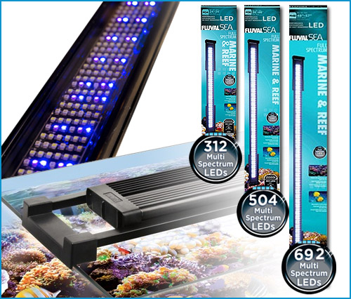 Écrans Led Fluval Marine & Reef